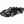 LEGO Technic 42223 Ford GT40 MKII 1966 Vitrinenmodell schwarz mit silbernen Streifen, goldfarbenen Felgen und lenkbarer Vorderachse für Sammler