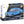 Vorderseite der Produktverpackung des COBI-24598 Opel Rekord C 1900L in Blau. Das Fahrzeug ist Pad Printed und hat daher nur bedruckte Teile, keine Sticker. Das Set hat 134 Teile und ist offiziell von Opel lizensiert.