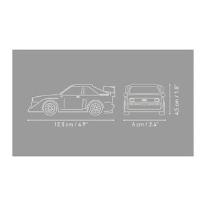 Cobi 24668 Audi Sport quattro S1 E2 Rally Legend (1985) Modellabmessungen